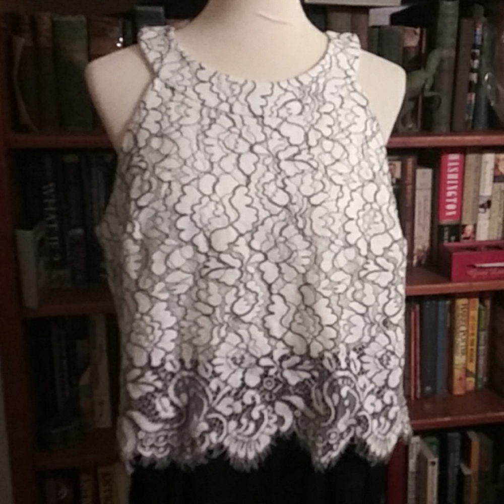 Melrose black and white jumpsuits - Picture 2 of 7